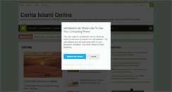 Desktop Screenshot of ceritaislami.net