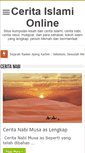 Mobile Screenshot of ceritaislami.net