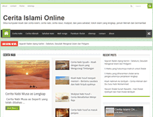 Tablet Screenshot of ceritaislami.net